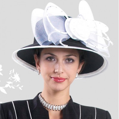 's hat White  Match Sunday Church suits Design By Lynda's L350  eb-03956052